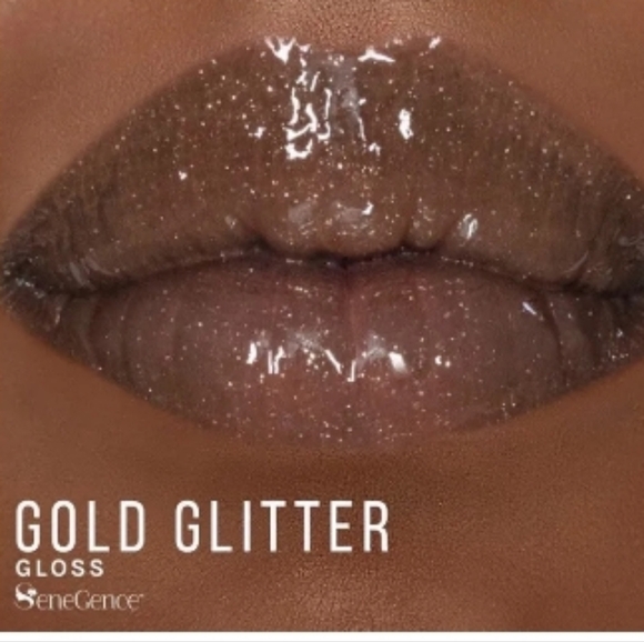 LipSense Gold Glitter Gloss - Picture 3 of 5